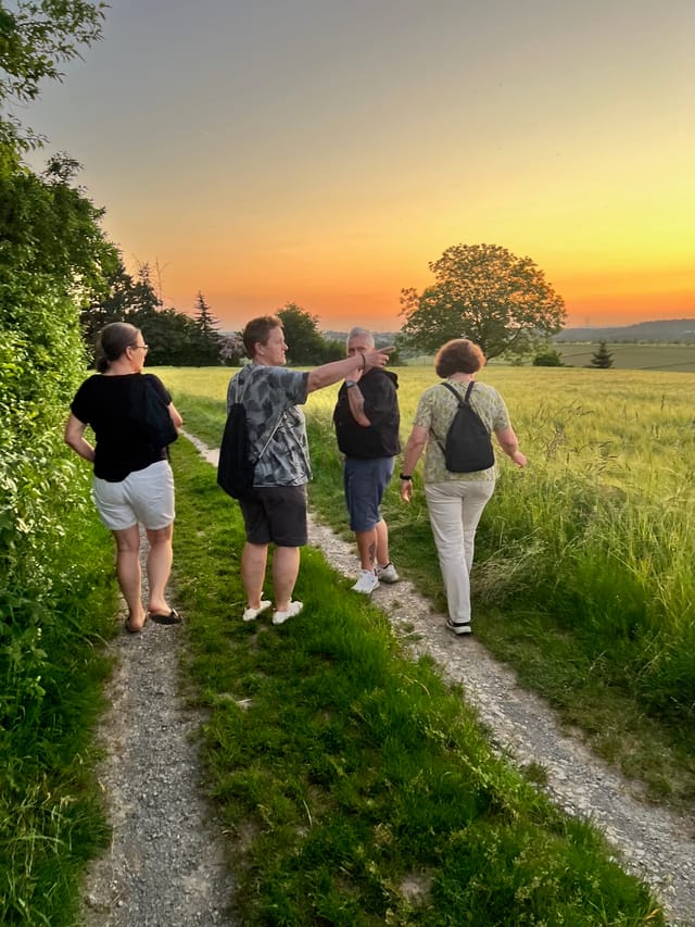Erst der Walk, dann der Talk